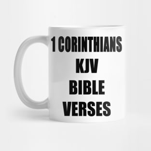 1 CORINTHIANS KJV BIBLE VERSES Mug